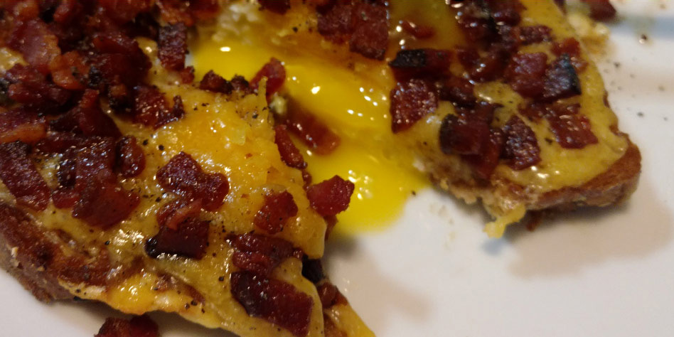 Recipe: Cheesy Egg Toast