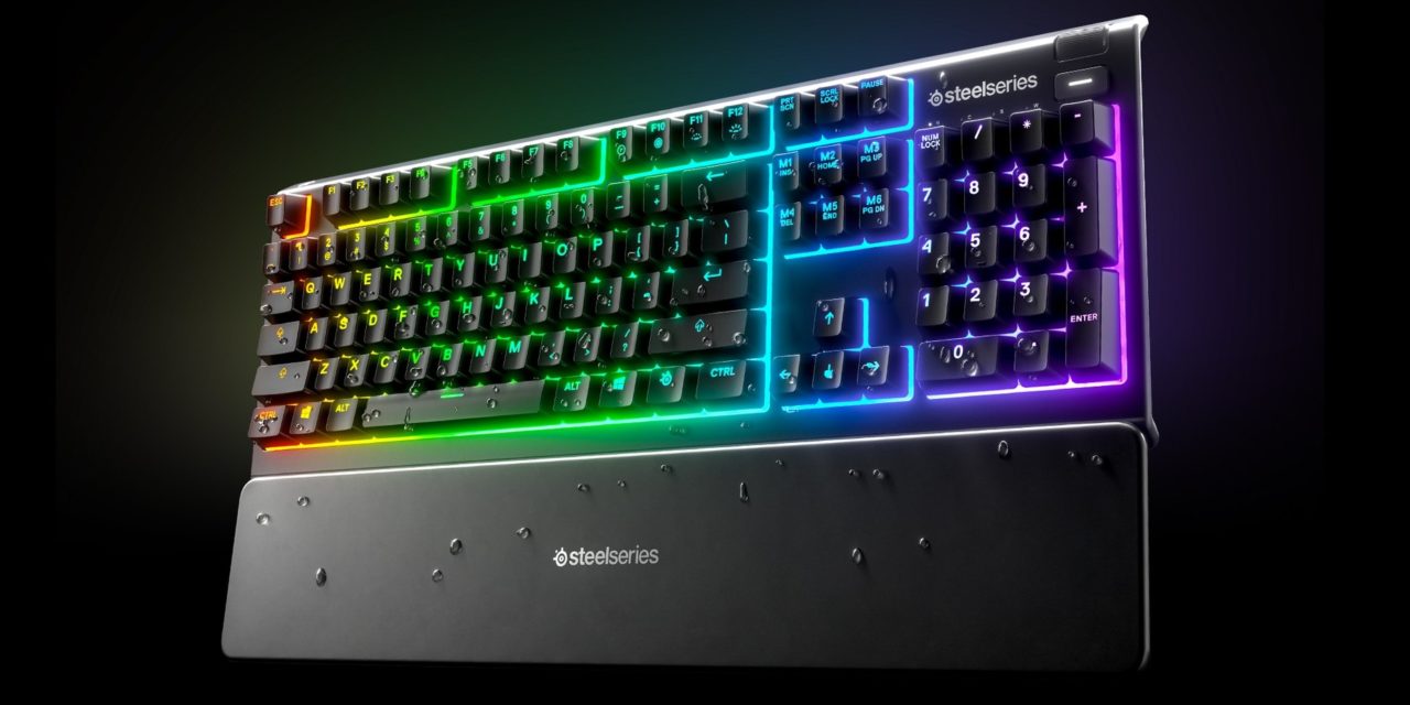 SteelSeries Apex 3 wired RGB water resistant gaming keyboard review