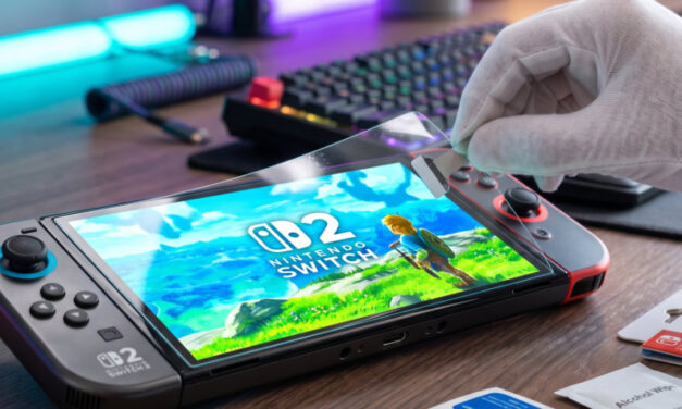 Stop everything and put a screen protector on your Switch 2