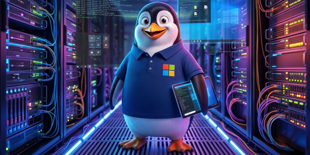 In the future, will Windows just be a Linux distro?