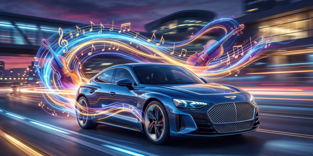 Bentley’s New EV Ditches the Fake Vroom for a Viola